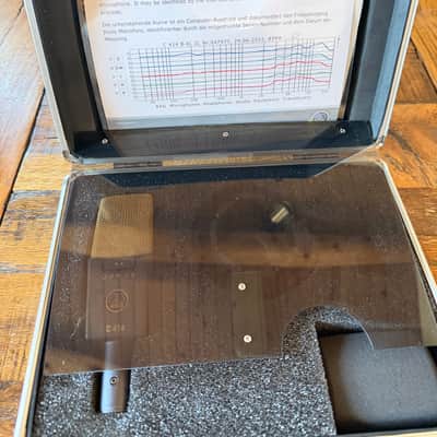 AKG C414 XLII Large Diaphragm Multipattern Condenser Microphone dark slate grey. A+++ image 5