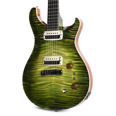 PRS Private Stock #11767 Paul's Guitar Curly Maple/African Mahogany Rainforest Glow w/Stained Neck/Fingerboard & Birds of a Feather Inlay (Serial #0406986) image 3