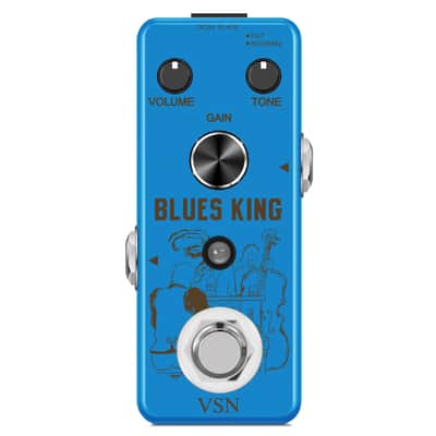 VSN LEF-321 Bluesy Blues Overdrive Guitar Effect Pedal Aluminum Alloy Shell True Bypass Guitar Parts & Accessories--Shipped from Irvine Warehouse in California by USPS image 4