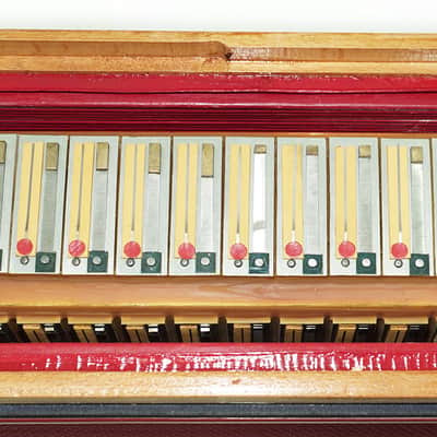 Paolo Soprani Paolo VI 5 Rows Button Accordion made in Italy, C Griff Professional Concert Accordeone de Botones, Straps and Hard Case, 2591 image 14