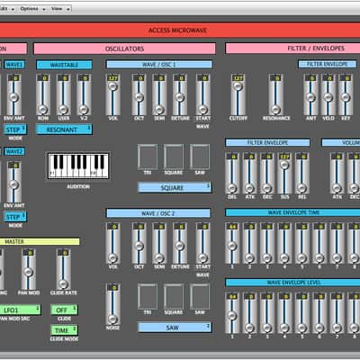 Virtual ACCESS Waldorf Microwave editor/ programmer - LOGIC v4 - X image 3