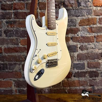 Fender Stratocaster Left-Handed *MIJ* Electric Guitar (1996 - Olympic White) image 6