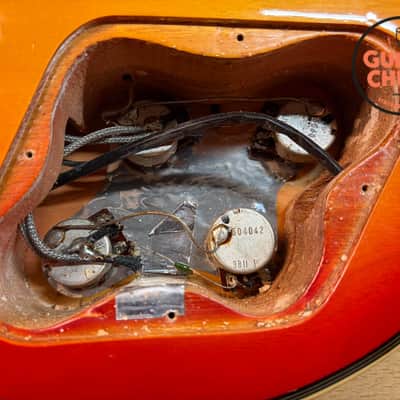 1978 Greco EG600PR Ace Frehley Cherry Sunburst 3 Pickup HSC image 12