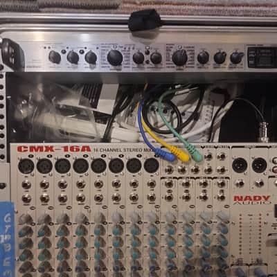 Nady CMX-16A silver 16 Channel Stereo Mic/Line Mixer image 3
