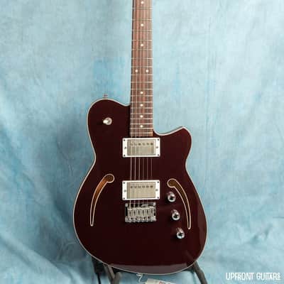 Reverend Charger Air HH Metallic Bordeaux 2026 Semi-Hollow Electric Guitar - No Bag/Case image 7