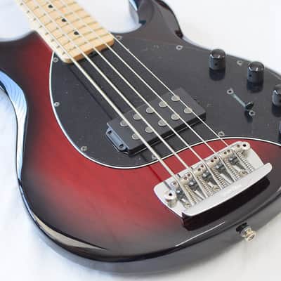 Music Man Stingray 5 Black Cherry Burst MN image 11
