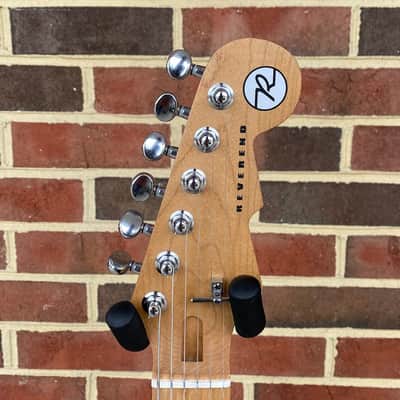 Reverend Gil Parris Signature GPS, Midnight Black, Fishman Fluence Pickups, Roasted Maple Neck image 5