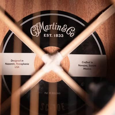 Martin SC-10E Modern Acoustic/Electric Guitar - Spruce/Sapele with Gig Bag image 17