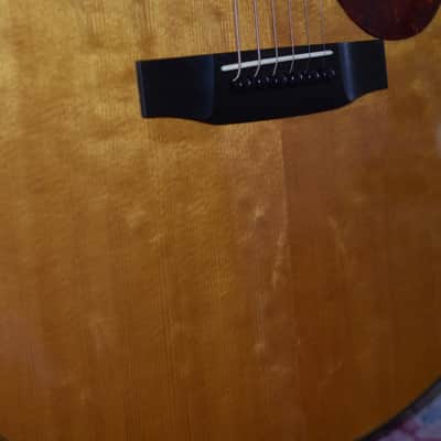 G.W. Barry Grand Concert/OOOO body/[OM depth] | 1993 | Flame Maple /Ebony & Sitka Spruce | Signed G.W. Barry image 4