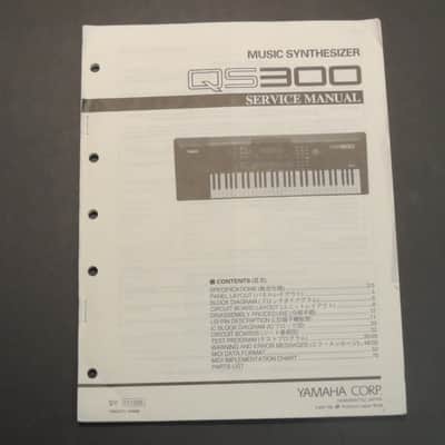 Yamaha QS300 Service Manual [Three Wave Music]