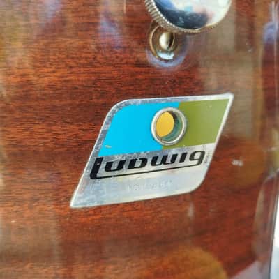 LUDWIG Big Beat 1976 Mahogany Cortex. Vintage. image 11