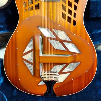 National Reso-Phonic M1 Tricone 12-String 2024 Mahogany Bild 1