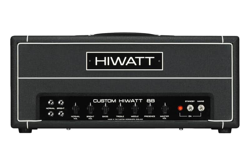 Hiwatt DR88H Custom 88-Watt Guitar Amplifier Head image 1