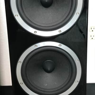 B&W Bowers and Wilkins CM9 Floor standing Speakers Piano Black Pair image 8