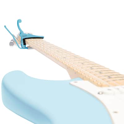 KGEFDBA Quick Change Electric Fender Daphne Blue Kyser image 3