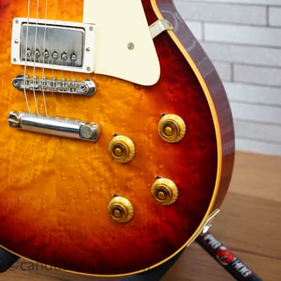 Gibson Custom Shop M2M Birdseye ’59 Les Paul Standard Reissue - Factory Burst image 8