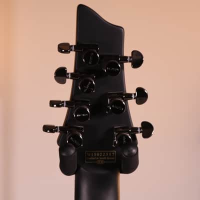 Schecter Hellraiser C-7 Passive - Rosewood Fingerboard, Black, B-Stock image 12