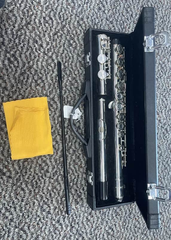 Palatino WI-806-FS Student C 16 Key Closed Hole Flute, Silver Plated - Project 2 image 1
