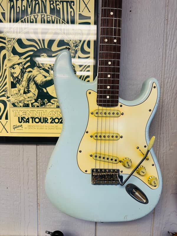 MJT Stratocaster 2026 - Sonic blue relic nitro image 1