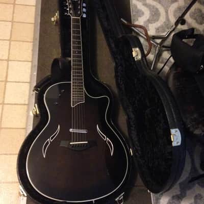 Taylor T5-S, Black/Brown burst, Spruce top image 1