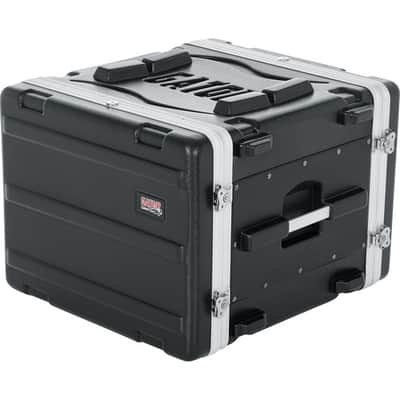 Gator Molded PE Rack Case; Front, Rear Rails; 8U; 19" Deep; Locking GR-8L image 2