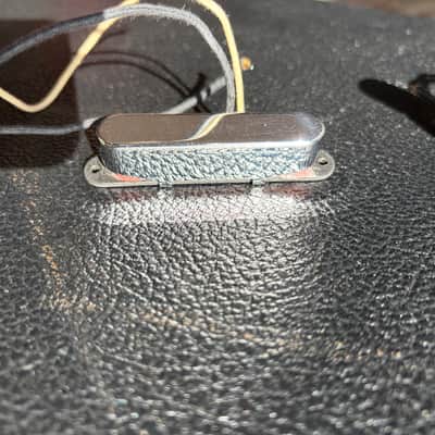 Lindy Fralin High Output Telecaster pickup set hybrid stagger - Chrome neck image 3