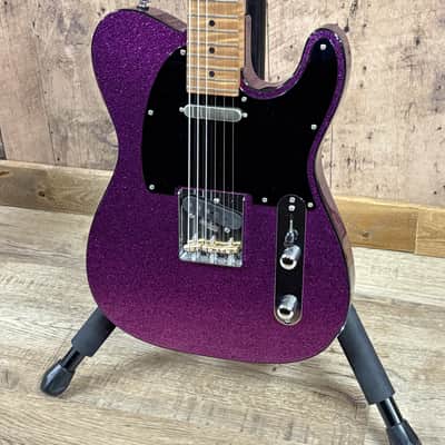 Suhr Classic T 2024 Eddie's Guitars Exclusive - Fuchsia Sparkle image 6