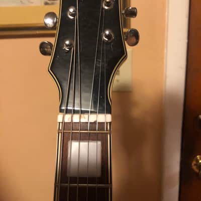 Trump Teisco violin guitar 1960s Sunburst by Tiesco image 8