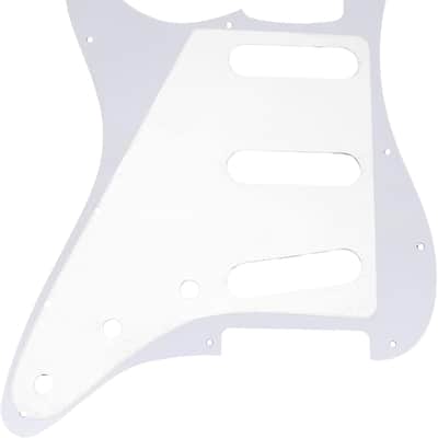 SSS 11 Hole Strat Guitar Pickguard for Fender USA/Mexico Made Standard Stratocaster Modern Style Guitar Parts,4Ply Red Tortoise image 3