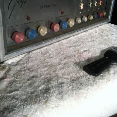 Vintage Goya "Barracuda"Non Working Amplifer Head..Parts or Restore, Collectible, Rare image 10