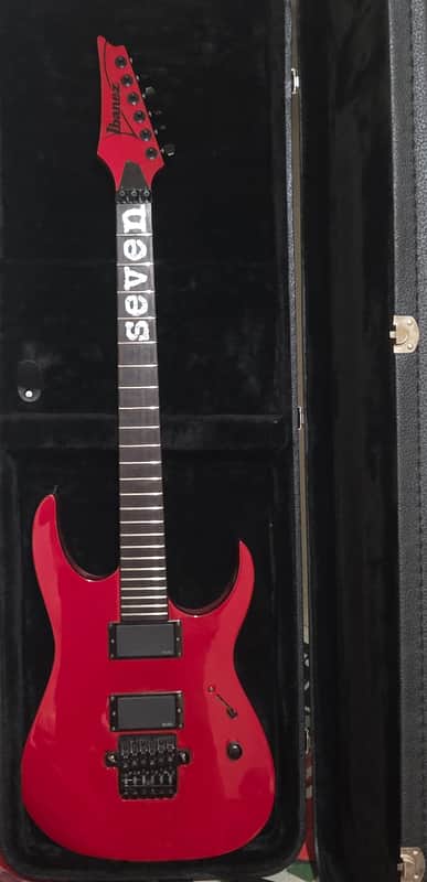 Ibanez MTM1 2006 Mick Thomson Signature Blood Red. HSC included image 1