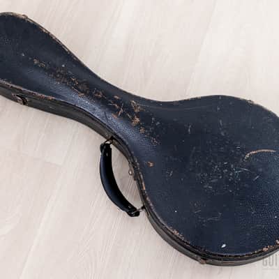 1919 Gibson Style A-2 Vintage A-Style Carved Top Mandolin Sheraton Brown w/ Faultless Case image 19