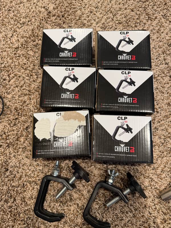 Chauvet CLP-03 Standard Lighting C-Clamp 2010s - Black