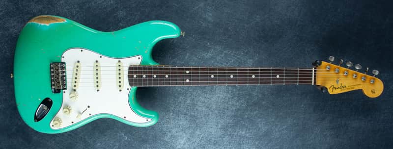 Fender Custom Shop John Cruz Masterbuilt 63 Relic Strat Sea Foam Green 2018 ~ Secondhand image 1