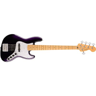 Fender Player II Modified Active Jazz Bass V 5-String Bass w/ Gig Bag - Dusk image 4