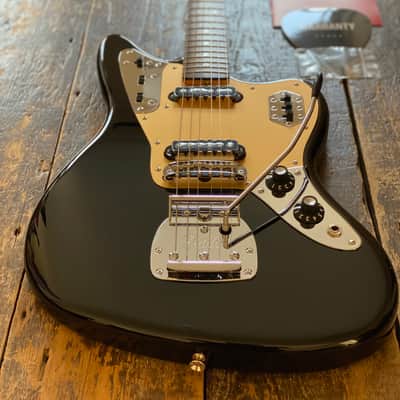Fender Japan FSR Alder Jaguar Reissue MIJ Piano Black w/ Anodised Pickguard MIJ Japanese Shop Order image 1