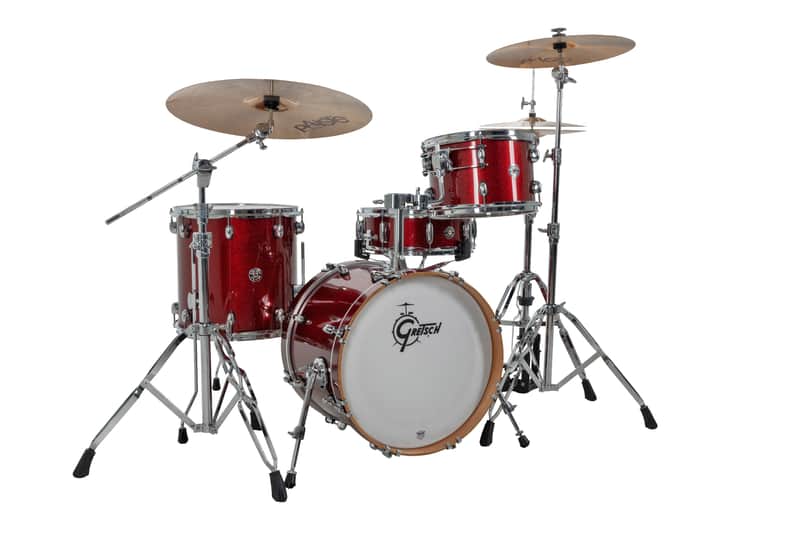 Gretsch Catalina Club 4-pc Shell Pack (18/12/14/0514sd), Dark Cherry Sparkle image 1