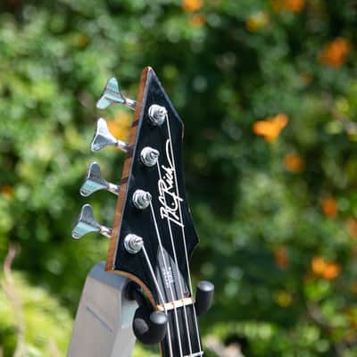 Classic 1980's/90's B.C. Rich Mockingbird Bass - Black - Made In Japan Super 2100 Neck image 6