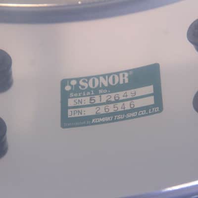 SONOR SC-1405SDS S-CLASSIX Steel 14x5 Snare Drum (06/01) image 3