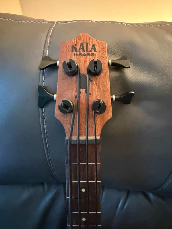 Kala UBASS-SCOUT-Fl Scout Mahogany U-Bass with Electronics 2010s - Satin Mahogany image 1