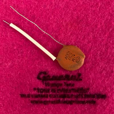 Sprague  Ceramic disc capacitor 0.1 New old stock for Stratocaster - Telecaster - Precision bass - Jazz bass image 2