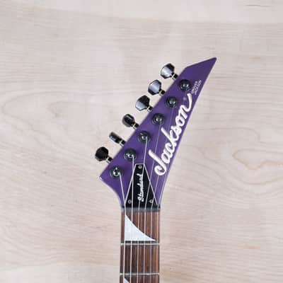 Jackson Randy Rhoads V RR Standard MIJ Neck Thru 1993 Blue Purple Japan w/ Bag image 20