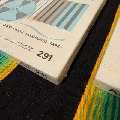 Ampex Audiovisual recording tape type 291 292 lot 70’s - Mylar Rolls image 3