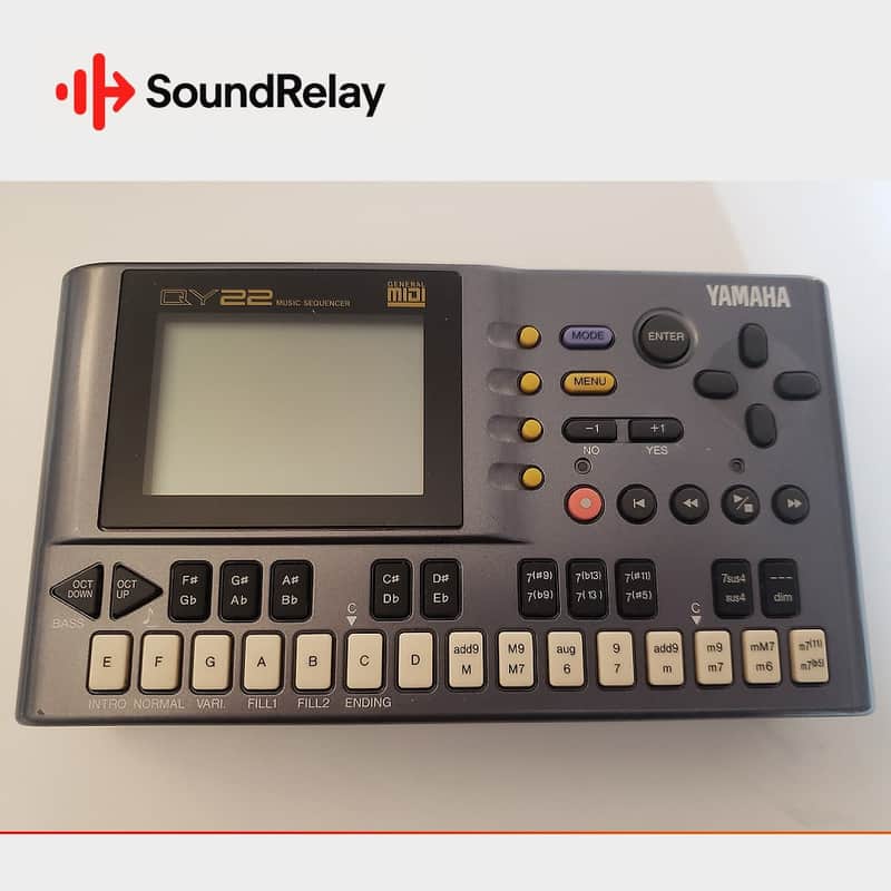 Yamaha QY22 - MIDI AWM Sequencer Workstation - Boxed - Manual | Reverb