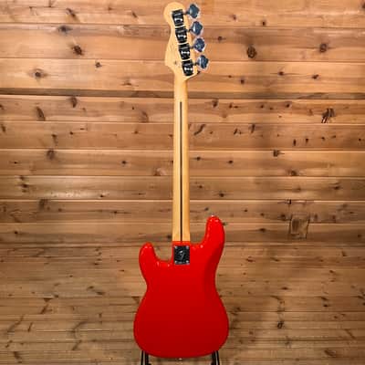Fender Player II Precision Electric Bass Guitar - Coral Red image 5