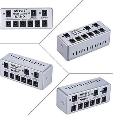 Brand New Mosky 8 Output Guitar Pedal Power Supply Station USA Adapter LED for 9V 12V image 5