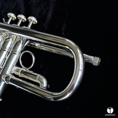 Immagine Bach Stradivarius C 180SL- 229 Chicago large lightweight trumpet case mouthpiece  gamonbrass - 17