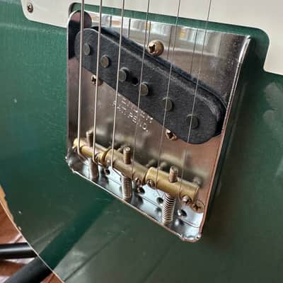 2024 Fender Custom Shop '59 Telecaster Custom Relic - Aged Sherwood Green Metallic image 5