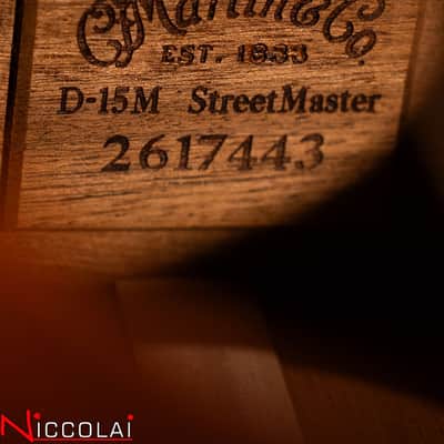 MARTIN D-15M StreetMaster DEMO image 16