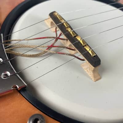Nechville Meteor High End Electric Banjo.2010s - Natural W OHSC and papers Virtually unplayed! image 3